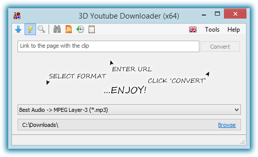 3D Youtube Downloader 1.20.1 + Batch 2.12.17 instal the last version for windows