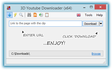 3D Youtube Downloader 1.20.1 + Batch 2.12.17 for ipod instal