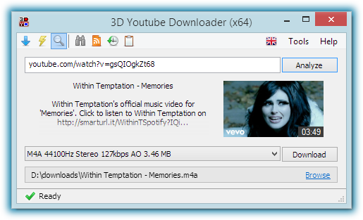 3D Youtube Downloader 1.20.1 + Batch 2.12.17 for mac instal